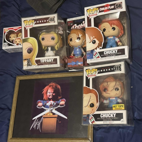 Funko Pop Chucky and Tiffany Collectible Set